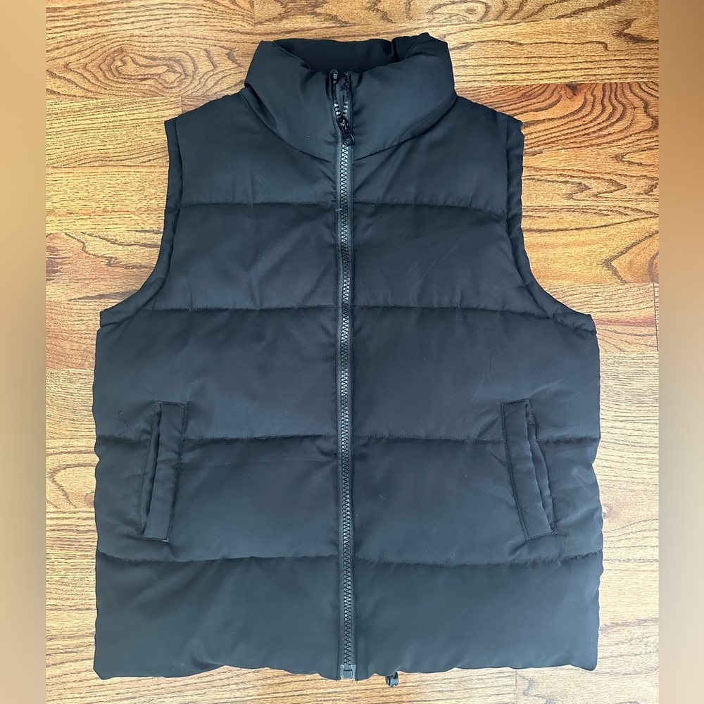 Athlisan Womens Zip Up Puffer Vest Stand Collar Sleeveless Padded Jacket Coat